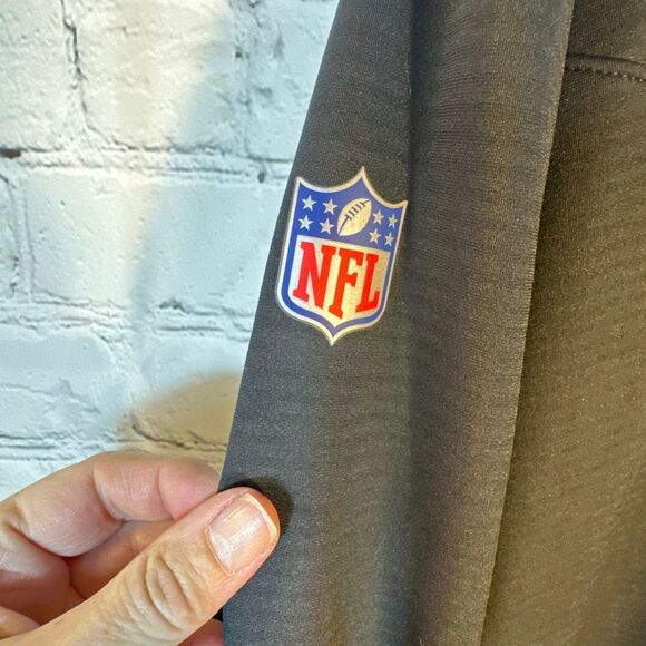 NFL On field Baltimore Ravens Shirt XXL Black Long Sleeve Pullover Crew Neck - Picture 3 of 9